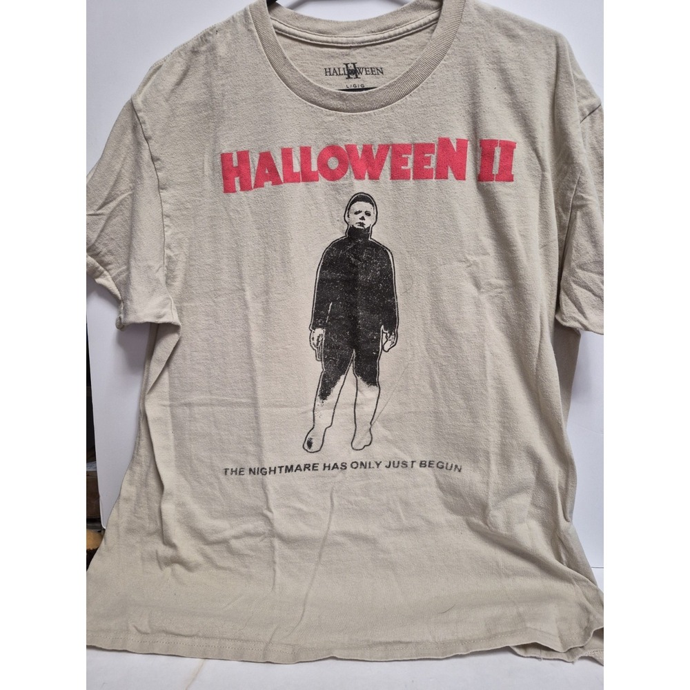 Halloween II Movie Graphic T-Shirt Adult Medium Horror Michael Myers